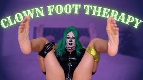 Clown Foot Therapy