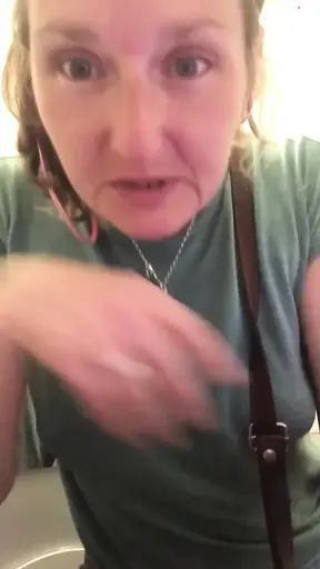 Huge Piss on Plane After Holding It for Four Hours!