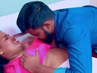 Big Tits MILF Stepmom Seduce by Her Young Stepson on the Bed
