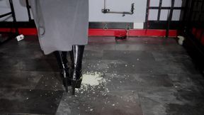 Crushing Noodles in Pvc Boots