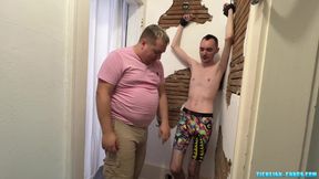 TicklishChubs: Dom Matt loves his hands roaming around Spiritmonkeys slim body
