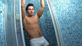 Dude Taunts In Bathroom And Drains Off