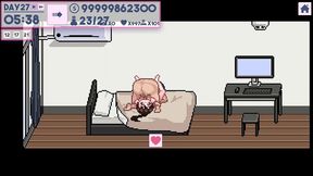 apartmentstory [pornplay hentai game] ep.4 this married woman is cheating while her husband is resting in the same room