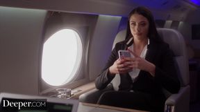 Deeper. Seth submits to dominant boss Angela White