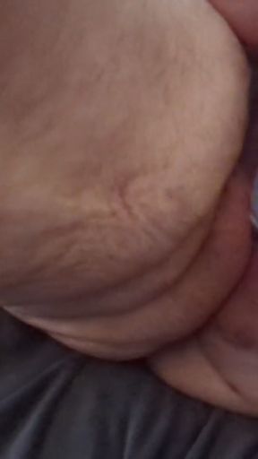 BBW IN Lingerie &amp; Pantyhose Talks Dirty &amp; Masturbates With Vibrator   Clip 1