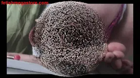 Hot lovers engage in deep anal action