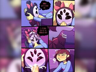 Copilacion de Undertale rule 34 (Frisk, Chara, Muffet, Undyne y Sans)