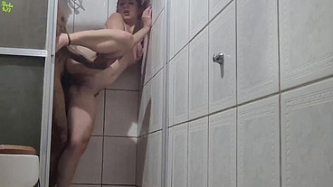 I caught her in the act and ended up fucking my sister-in-law in the shower