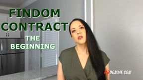 Findom Contract - The Beginning