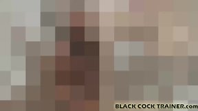 Shove your huge ebony prick down my tranny throat