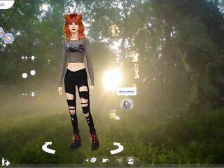 MAKEOVER CHALLENGE #1 Family Fogus THE SIMS 4