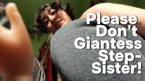 Please Don’t Giantess Step-Sister!