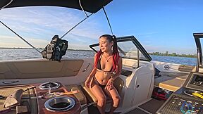 Stranded Jetski Slut Begs For Help, Gets Creampied By Her Hero