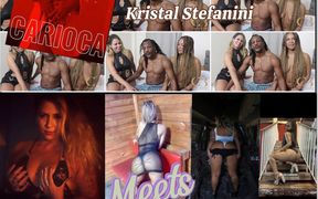 Hot blonde Brazilian milf Baiana rides black BBC in POV FFM threesome