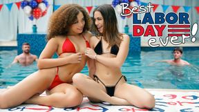 An Excuse to Get Along Better by DaughterSwap Featuring Laya Rae &amp; Willow Ryder - TeamSkeet