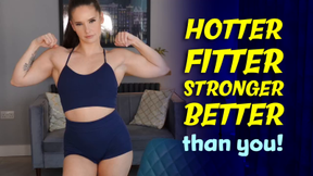 Hotter Fitter Stronger and Better than you JOI- Ashleigh