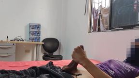 Young straight guy with a nice size cock cums raw hard and thick for you