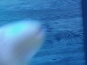 Tanning Booth Masturbation