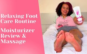 Cutiepiiecurvy - Relaxing Foot Massage &amp; Moisturizer Review