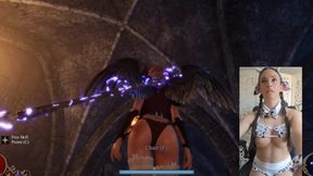 ????Cute Cow Girl Plays Sexy Succubus Game ???? Time To Milk The Enemy And Claim My Prize ⚔️????