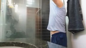 I Took a Shower and Rubbed Soap on My Flaccid Penis.