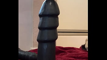 Doc Johnson and bad dragon beast make me cum