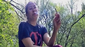 Petite Asian Goddess Smoking and Coughing while sick volume 14 Non Nude ****wmv****