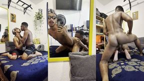 sendo leitado por um preto pirocudo gato e marrento