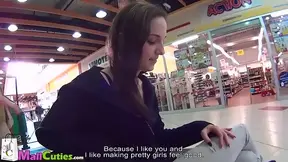 Mallcuties - Amateur czech girls fucking on street