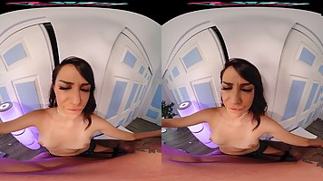 Horny brunette MILF Hime Marie gets fucked POV