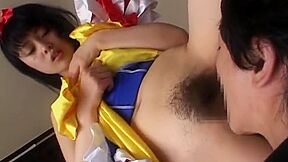 Japanese Slut In Alice In Wonderland Costume Get Naughty