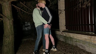 young twink fucked in the woods