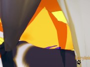 Furry Hentai Zelda Digimon - Wolf Link is fucked by Renamon