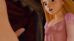 Long-Haired Beauty Takes Control: Rapunzel&#039;s Sensual Cowgirl &amp; Deep Throat Fantasy