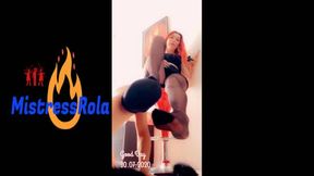 must powerful video for control and strength for mistress Rola