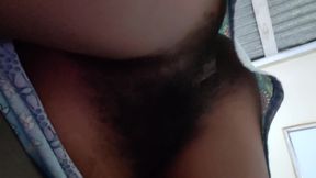 In Order to Show Me Her Large Pussy and Masturbate, the Lovely Stepmother Removes Her Underwear Twice