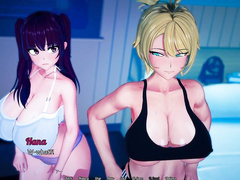 TS-loving Steals gets her girlfriend with a hot tranny twist