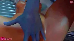 Raiden Shogun Pleasured Ruthlessly by Multiple Lovers in Steamy Hentai