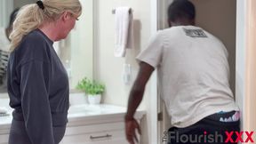 nyla nixie 1st ever pro shoot in the plumber and me