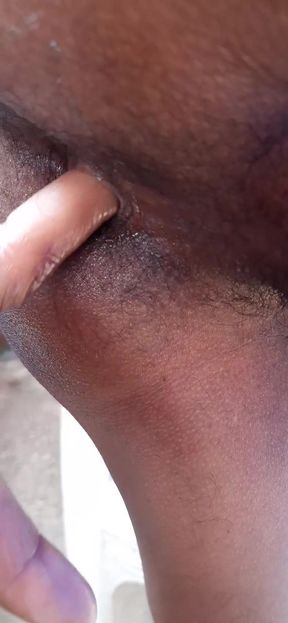 Asshole Seen Indian Man Outdoor