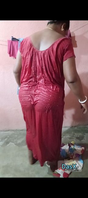 Saree Dropping  solo