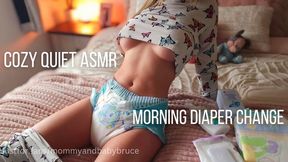 Quiet Cozy ASMR Morning Diaper Change