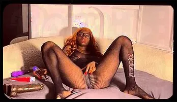 Ebony Squirting Queen Soaks Herself with Intense Orgasms premium videos