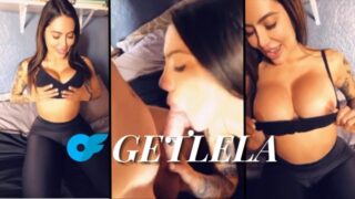Szopás, creampie, gecilövés – nagy mellű, nagy seggű latin Lela Star análisan kefél, majd egy mocskos creampie-t kap