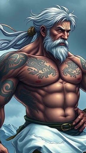 Ai Art Shirtless Muscle Men