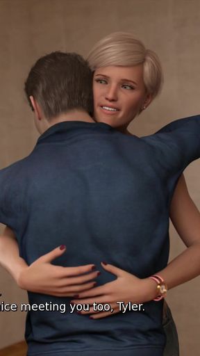 Thrilling moment from &quot;My Husband&#039;s Boss - Chapter 1 - The mechanic about to kiss Vivian -&quot;