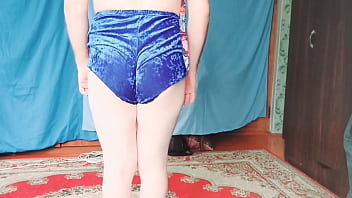 Hot Big Butt Booty Crossdresser Alone At Home Dancing On The Camera