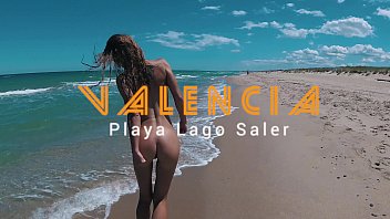 Russian Girl Sasha Bikeyeva - I&#039_m nude and beautiful on Lago Saler beach in Valencia