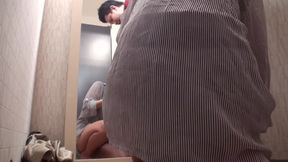 Alone with the Saleswoman in the Closed Fitting Room