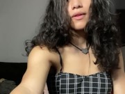 Novinha Trans fazendo exibicionismo